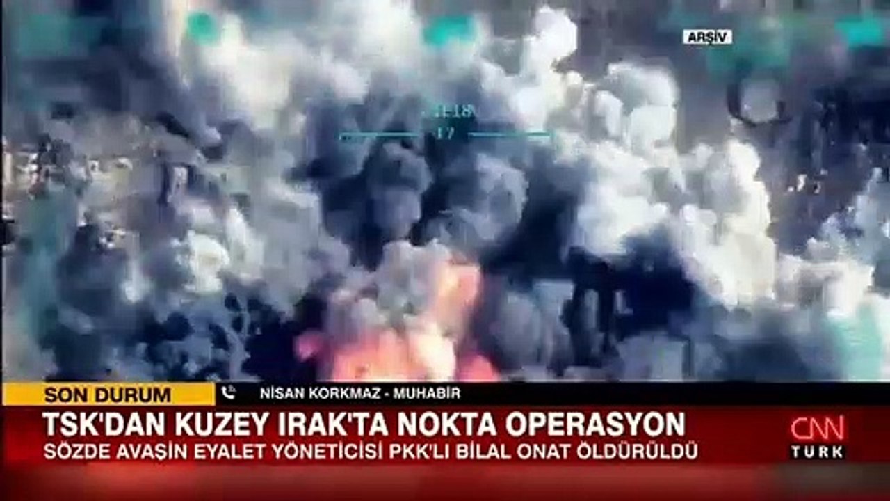 TSK'dan Kuzey Irak'ta nokta operasyon! Terör örgütü PKK'lı Bilal Onat etkisiz hale getirildi