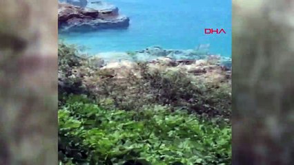 Antalya'da Tehlikeli Atlayış Görüntülendi