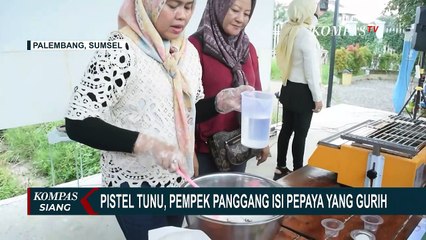 Nikmati Pistel Tunu, Kreasi Pempek Panggang dengan Isian Pepaya Gurih Cuma Rp10 Ribu!