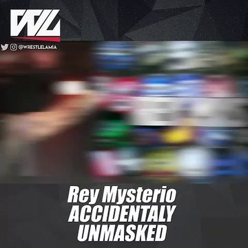 When Rey Mysterio Was Accidentally Unmasked In WWE #shorts