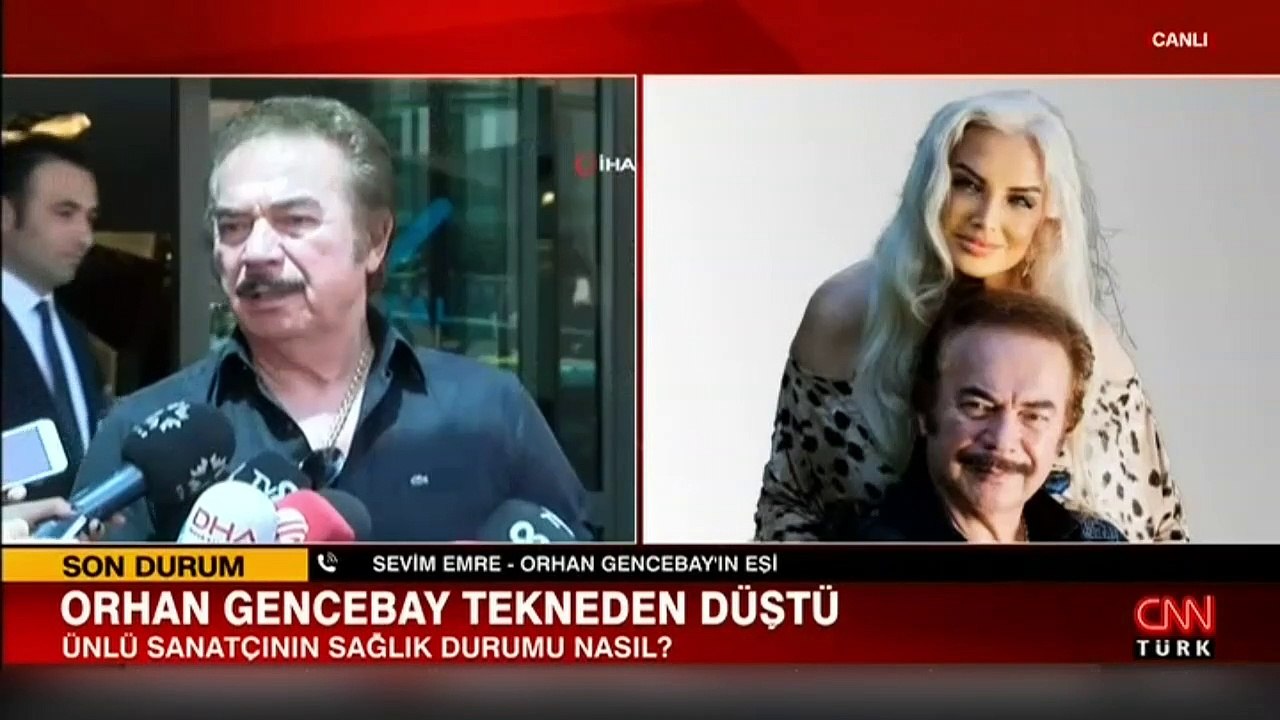 Orhan Gencebay tekneden düştü! Sevim Emre Gence...