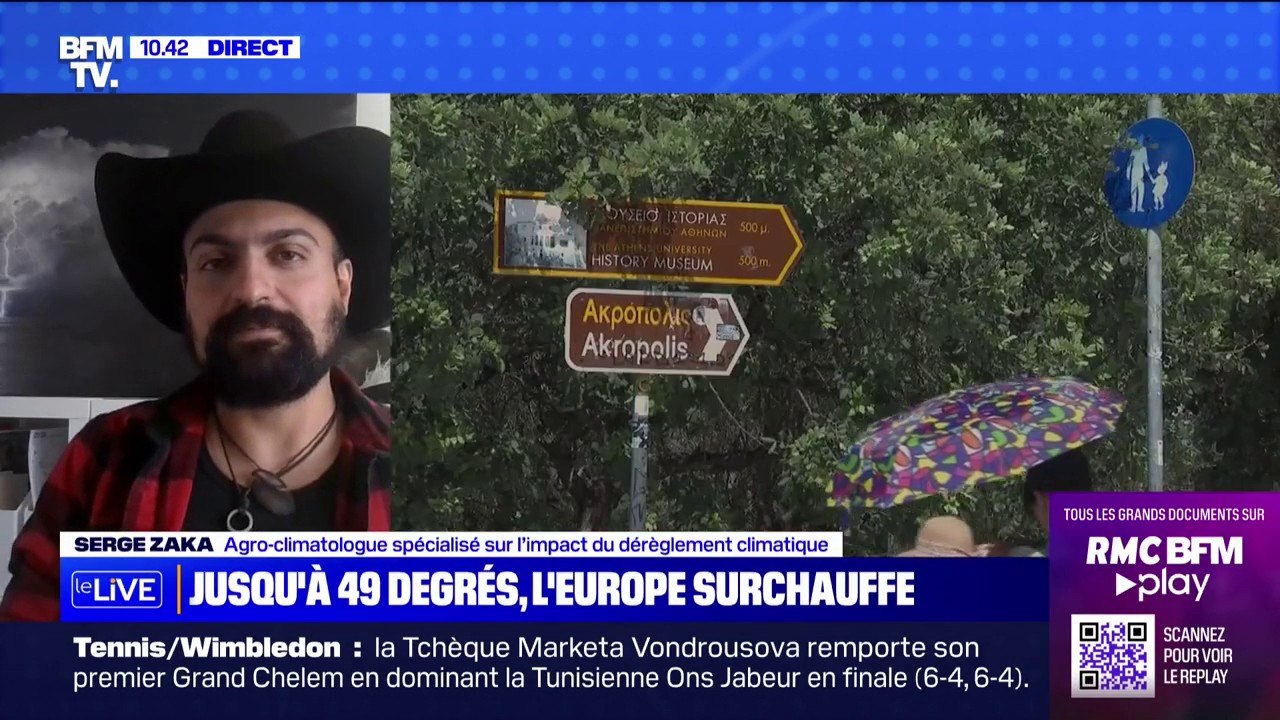 Production de fruits et légumes: "Cette vague de chaleur peut faire diminuer les rendements", affirme Serge Zaka, agro-climatologue