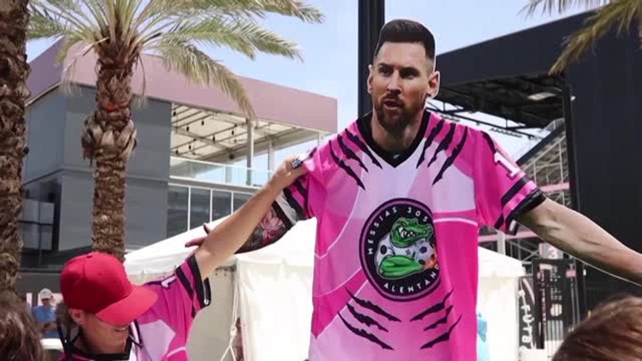 Inter-Miami-Fans warten auf Lionel Messis Ankunft
