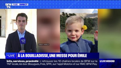 Disparition d'Émile: "C'est important pour donner de l'espoir" affirme cette fidèle, émue, lors de la messe en hommage au petit garçon