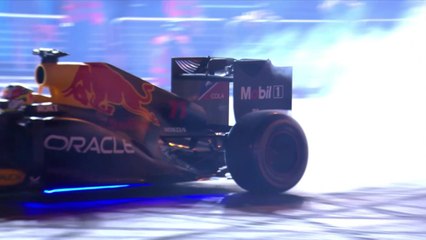 Red Bull star Perez takes F1 car to streets of Madrid