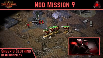 How to Beat C&C Tiberian Sun Nod Mission 9: Sheep's Clothing - Hard - HD