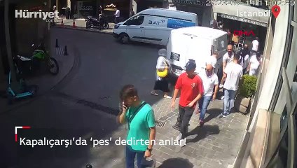 Kapalıçarşı'da hırsızlık! Çantadan 50 bin Euro'yu böyle çaldılar