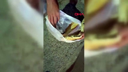 Opération de drogue dans un sac à pain à Beşiktaş