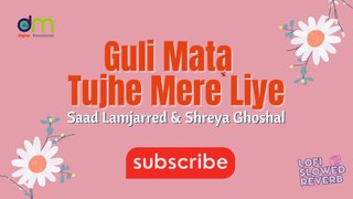 Guli Mata - Tujhe Mere Liye - Saad Lamjarred & Shreya Ghoshal (Lofi - Reverb)