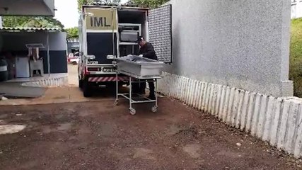 Corpo de homem que foi executado em Foz do Iguaçu chega ao IML