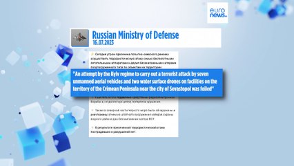 Rússia denuncia ataque com drones a Sebastopol