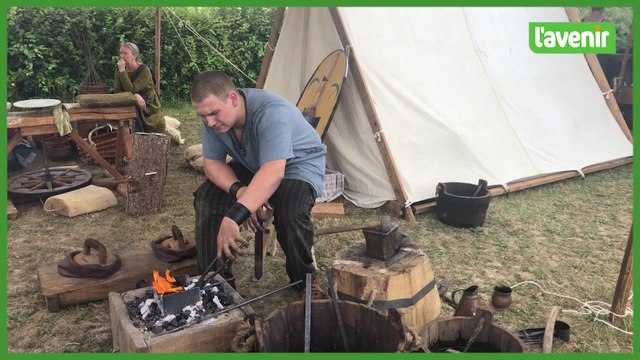 Week-end de reconstitutions à Malagne la romaine.