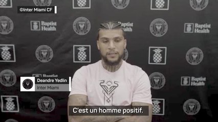Inter Miami - Yedlin ravi de travailler avec Martino