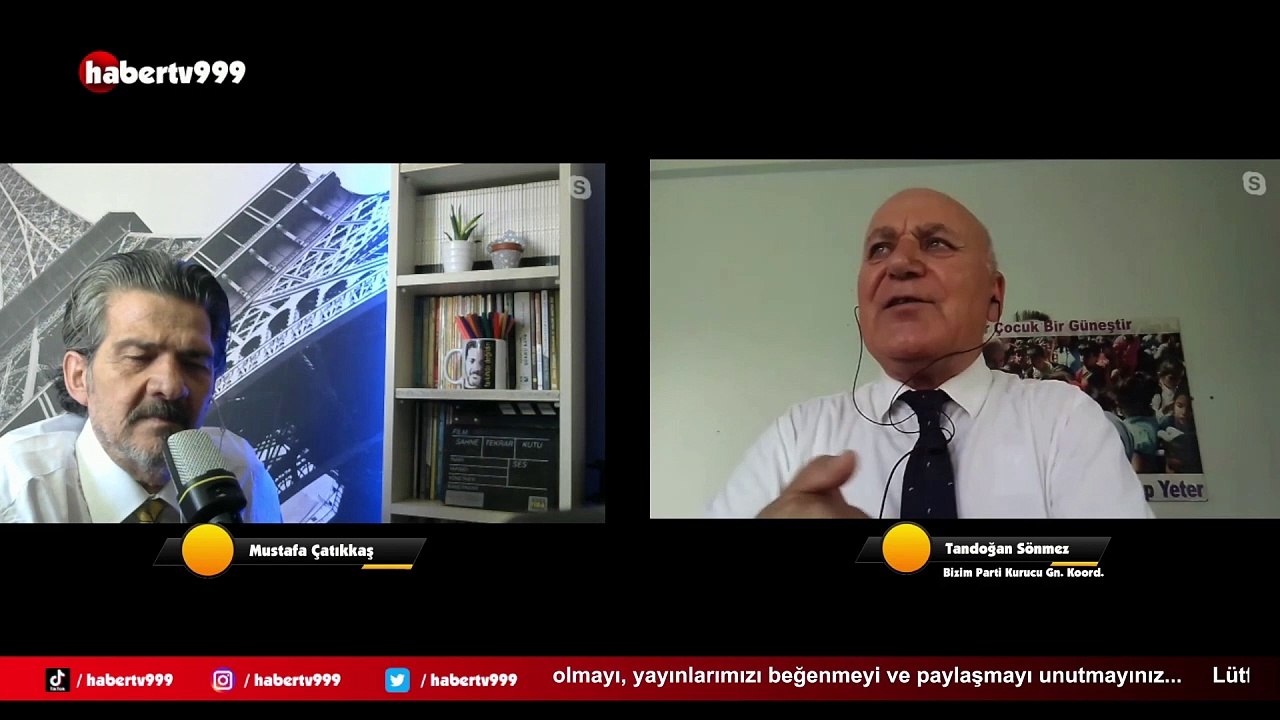 BİZİM PARTİ KURUCU GENEL KOORDİNATÖRÜ TANDOĞAN SÖNMEZ SON ZAMLARI DEĞERLENDİRDİ
