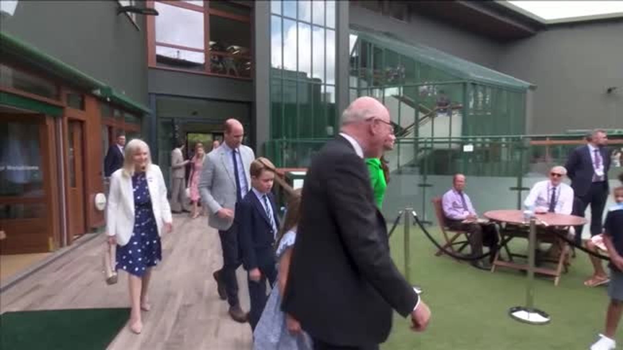 Royals Harry und Kate besuchen Wimbledon-Finale