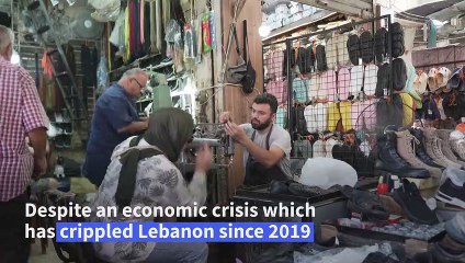 Lebanese cobblers, tailors see revival as economic crisis drags