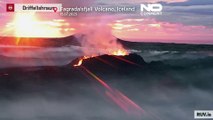 El volcán Fagradalsfjall en Islandia sigue expulsando lava y gases tras miles de terremotos