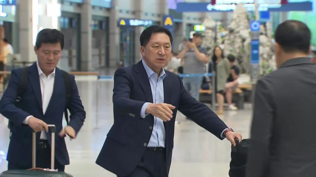 김기현, 방미 마치고 귀국... 한미동맹 관련 여권 입장 전달 / YTN