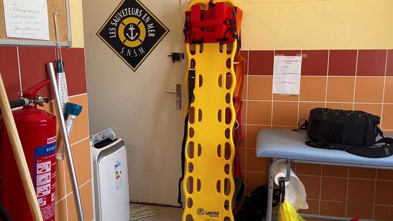 La SNSM présente tout l'été sur la plage des Marettes à Vitrolles