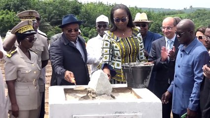 Le ministre Siandou Fofana pose la première pierre d’une aire de loisir à Yocoboué