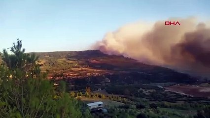 Mersin Gülnar'da Orman Yangını Çıktı