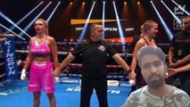 Daniella Hemsley flashes crowd after Kingpyn Boxing victory to 'express' herself