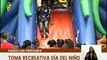 Caracas | Niños celebran su día con actividades recreativas, colchones inflables y karting