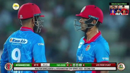 Bangladesh vs Afghanistan 2nd t20 Highlights july 16,2023