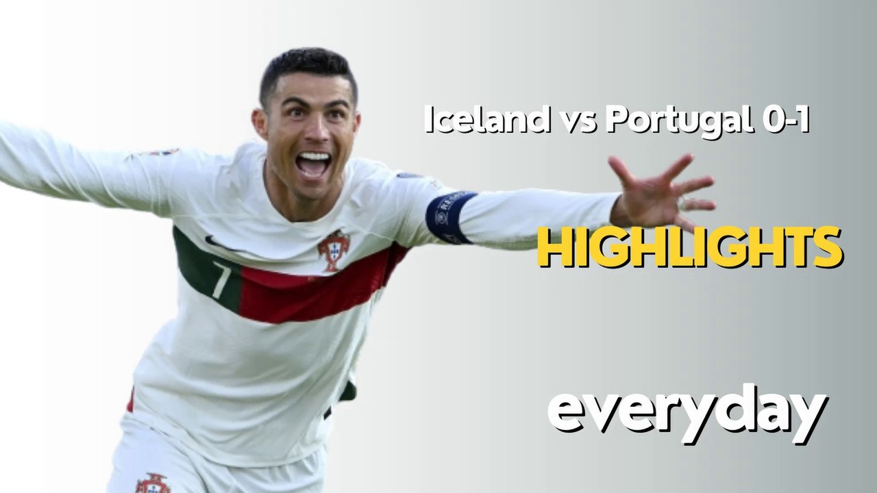 Football Video_ Iceland vs Portugal 0-1 Highlights_1 #Euro2024