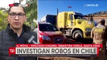 Diputado chileno se reunió con autoridades policiales ante robo de vehículos