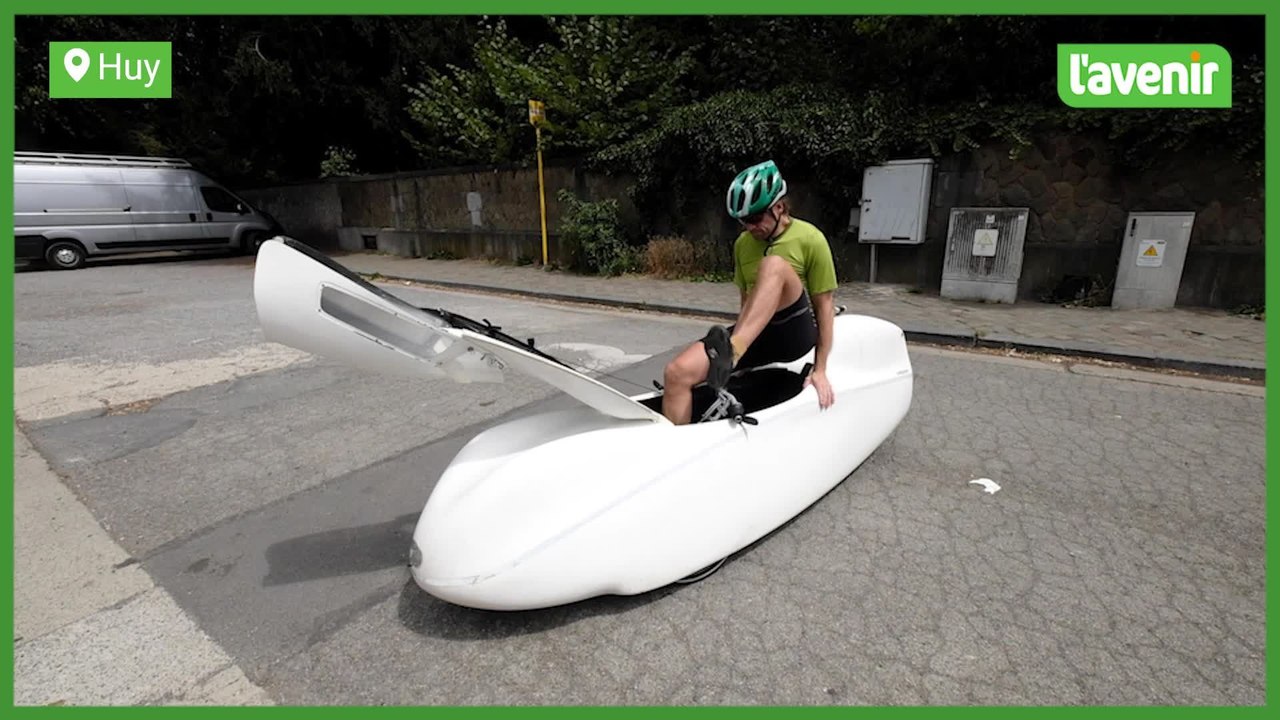 Il va faire " Paris-Brest-Paris "  en vélo couché...