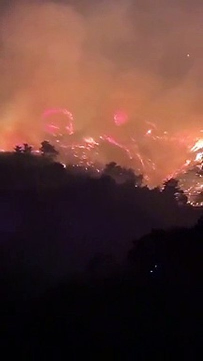 Hatay Belen'de yangın