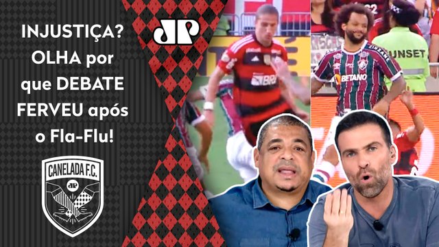 É BIZARRO! NÃO DÁ! EU JURO que... DEBATE FERVE sobre LANCES POLÊMICOS de Fluminense x Flamengo!