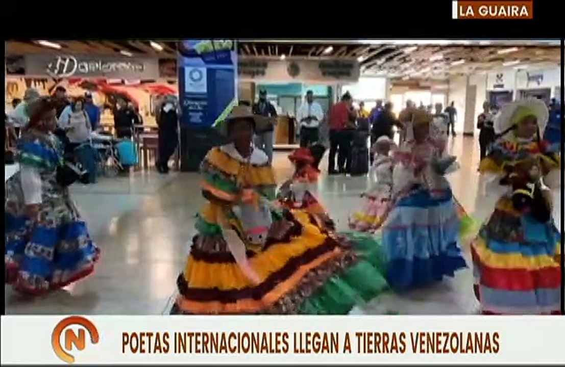 Llegan 63 poetas Internacionales que participarán en el 17° Festival Mundial de Poesía de Venezuela