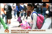 Caracas | Familias venezolanas disfrutan de actividades recreativas para celebrar el día del niño