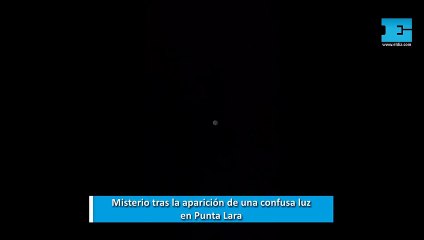 Misterio tras la aparición de una confusa luz en Punta Lara