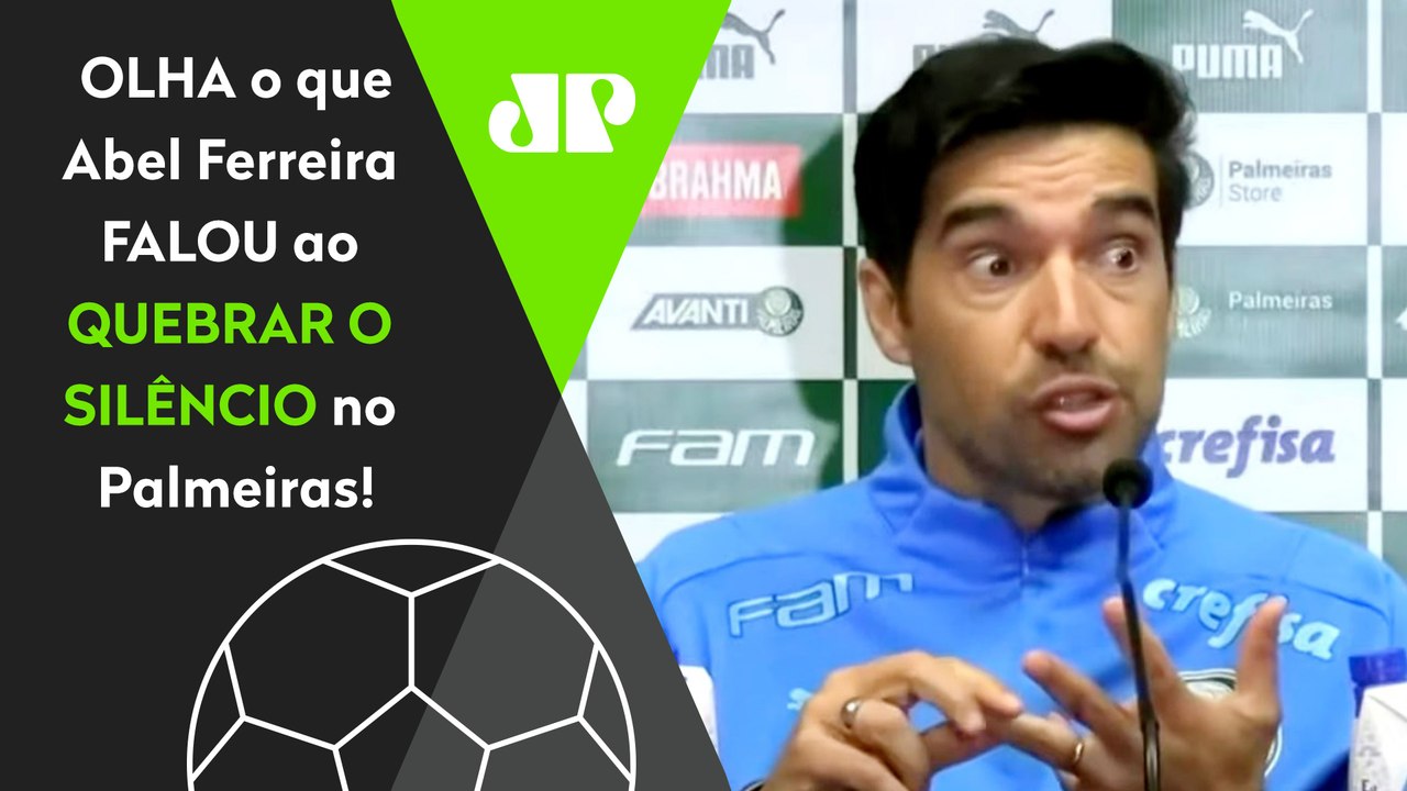 QUE DESABAFO! "NUNCA NA MINHA VIDA eu..." Abel Ferreira QUEBRA SILÊNCIO e FALA TUDO no Palmeiras!