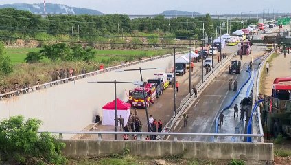 Inundaciones dejan 37 muertos en Corea del Sur