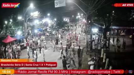Em meio a confusão no Arruda, torcedor tenta agredir equipe da Rádio Jornal