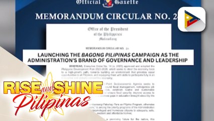 'Bagong Pilipinas’ brand of governance and leadership campaign, inilunsad