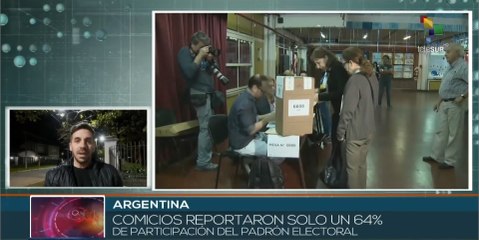 Primarias en Santa Fe, Argentina, registran 64% de participación del padrón electoral