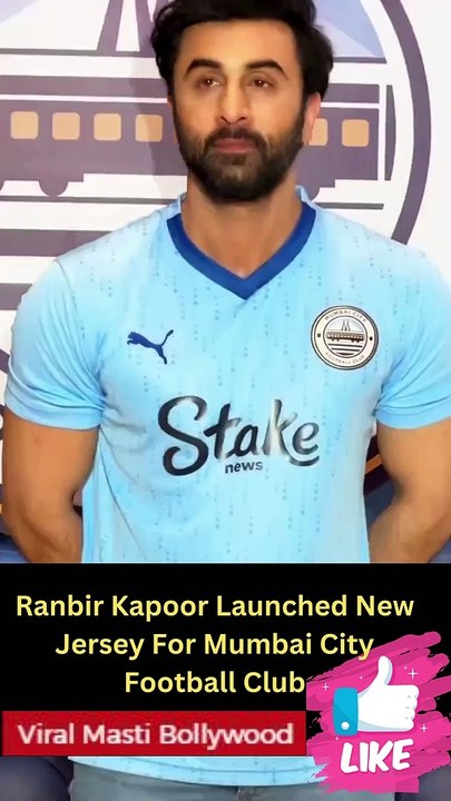 Ranbir Kapoor Launched New Jersey For Mumbai City Football Club