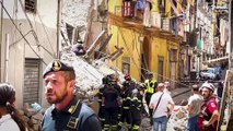شاهد: إنقاذ شخصين من تحت الأنقاض عقب انهيار مبنى سكني بالقرب من نابولي