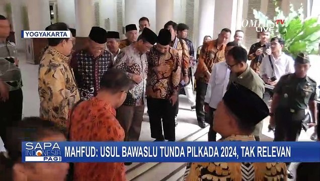 Bawaslu Usul Tunda Pilkada 2024 Karena Khawatir Soal Keamanan, Begini Tanggapan Mahfud MD