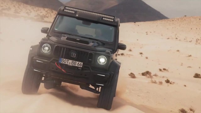 BRABUS XLP 900 6x6 SUPERBLACK - 900 Pferdestärken in einem einzigartigen Pickup auf Basis G 63