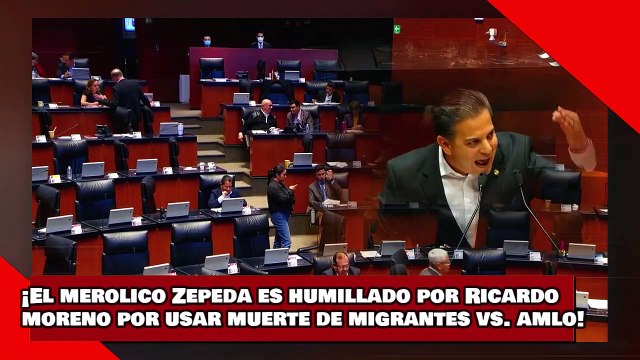 ¡VEAN! ¡El merolico Zepeda es humillado por Ricardo Moreno por usar muerte de migrantes vs. AMLO!
