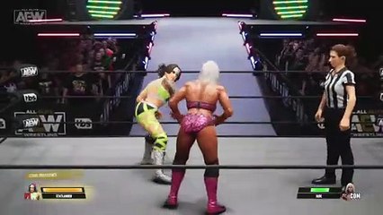 Kris Statlander Versus Jade Cargill (AEW Fight Forever)