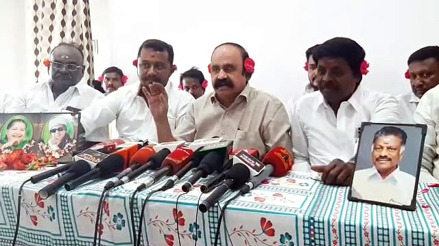 இது யாரு வச்ச பூவு... பழனிச்சாமி வச்ச பூவு; ஓபிஎஸ் ஆதரவாளர் புகழேந்தி!!