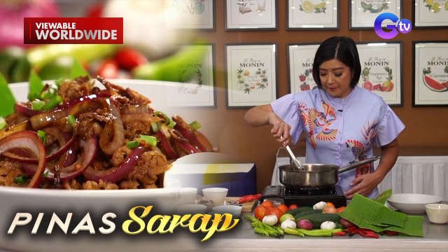 Kara David, napasabak sa blind kitchen challenge! | Pinas Sarap