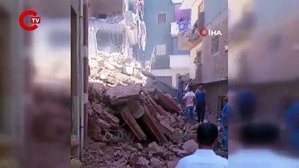 Mısır’da 8 katlı bina çöktü: 3 ölü, 13 yaralı
